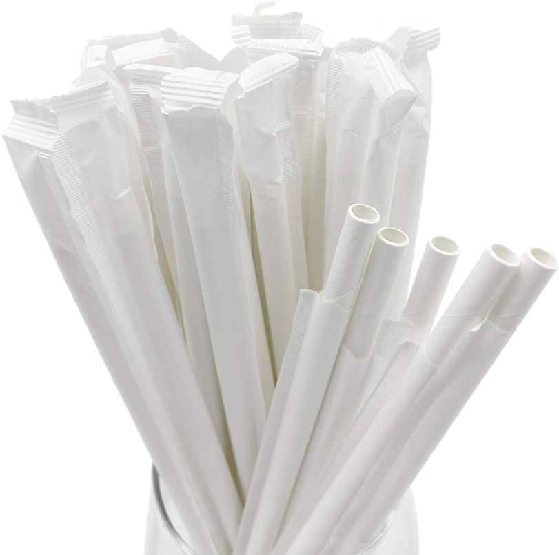 White Paper Straw